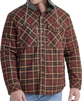 Veste d'hiver en cuir véritable et flanelle, style hip-hop, coupe-vent et respirante, col montant, pour l'extérieur, fabrication OEM, vente en gros