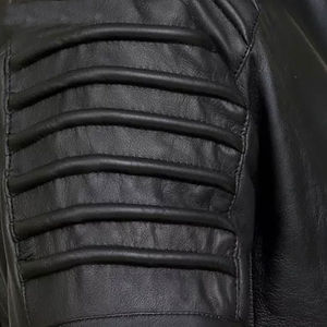 Top vente luxe nouveau Design Top qualité coupe-vent respirant 100% en cuir véritable Stand Colar grande taille veste en cuir pour hommes - Product Image 5