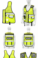 Tenue Médicale Personnalisée Unisexe Grande Taille en Polyester Respirant Imperméable Fluorescent UPF 50+ avec Bande Réfléchissante Argentée FR Haute Visibilité