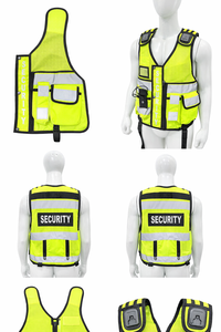 Tenue médicale personnalisée respirante et imperméable avec bande réfléchissante fluorescente UPF 50+ argentée FR pour le travail dans le secteur de la construction et des routes - Product Image 5