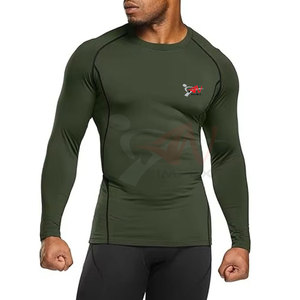 Camiseta de Protección Solar Premium para Hombre, Mangas Largas, para Natación, Surf, Fitness, Tejido Ligero de Secado Rápido - Product Image 5