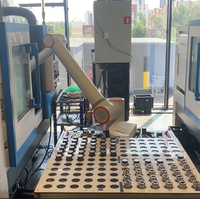 Brazo Robótico Colaborativo de 6 Ejes con Capacidad de Carga de 20 kg, Caja de Engranajes de Alta Precisión de 0.1 mm, Clasificación IP54, Alcance de 1845 mm, Mecanizado Automático