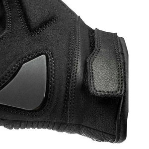 Gants de moto de course d'hiver en cuir de vache véritable noir imperméables respirants de haute qualité unisexes - Product Image 5
