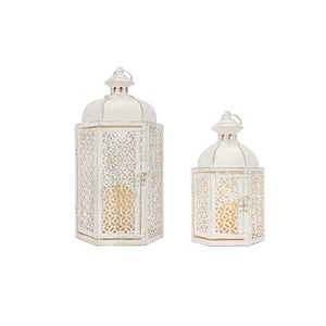 Hot Selling Unique Designed Metal Wire <b>Lantern</b> With <b>Black</b> Finished Indoor Outdoor Wedding Decorative <b>Candle</b> Holder Home Garden - Product Image 4