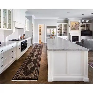 Fabricante de Muebles personalizados Gabinete de cocina modular moderno Encimera de madera Mdf con juegos completos de armario listo para montar - Product Image 1