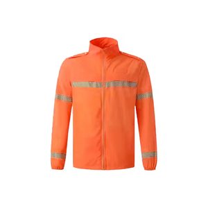 New Soft Industry <b>Construction</b> Lightweight <b>Work</b> Safety Hi Vis Reflective Traffic Control High Visibility Safety <b>Jacket</b> - Product Image 4