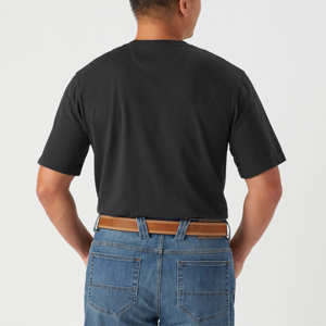 Nuevo diseño OEM personalizado clásico ajuste para hombre cuello redondo bolsillo camiseta ideal para actividades al aire libre o descansar - Product Image 4