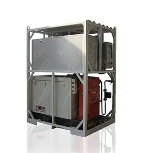 Membrane Nitrogen Generator DNV Container Designed For Offshore Oil Service Rental Nitrogen gas supply solution On &Offshore