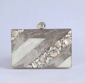 2025 New Designer Women's Evening Clutch <b>Bag</b> Elegant Wedding <b>Prom</b> Handbag Small Luxury Bride Clutch Purse Evening Party <b>Bag</b> - Product Image 1