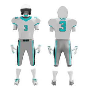 100% polyester hommes portent des uniformes de football américain hauts de football américain maillot de football américain - Product Image 2