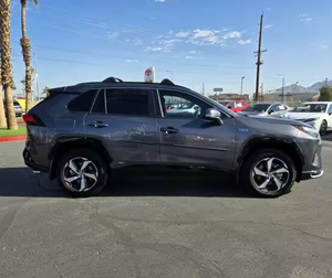 RAV4 Prime SE AWD Hybride Électrique SUV 2024 d'occasion avec intérieur en cuir foncé, conduite à gauche/droite, à vendre - Product Image 4