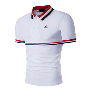 Polo de sport respirant T-shirt hommes séchage rapide vêtements de sport de plein air hommes Polo T-Shirt pour vente en ligne - Product Image 1