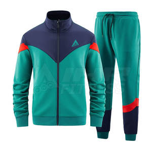 Chándal de algodón 100% para hombre hecho en fábrica, ropa de calle transpirable cómoda en estilo sólido para la temporada de invierno - Product Image 1