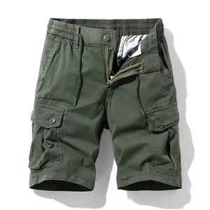 OEM Pantalon de survêtement de compression personnalisé Vêtements de sport décontractés Short cargo pour le fitness, l'entraînement et la boxe Fabriqué en polyester et nylon extensible - Product Image 3