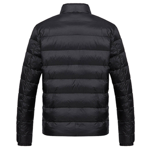 Best Quality <b>Custom</b> Design High Quality Men's Puffer <b>Jacket</b> Stand Collar Bubble Puffer <b>Jackets</b> at Wholesale Price - Product Image 2