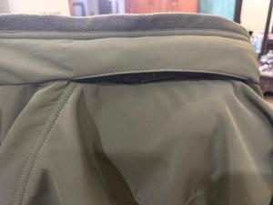 แจ็กเก็ตกันลมมีซิปมีฮู้ดสำหรับผู้ชายตั้งกลางแจ้งระบายอากาศได้ดีกันน้ำสำหรับวิ่งเดินป่าตกปลาขี่จักรยาน-ไซส์ XL - Product Image 3