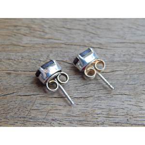 ต่างหูโกเมนแนววินเทจทำด้วยมือ925เงินของขวัญเครื่องประดับอินเทรนด์สำหรับ E0186-GS ของเธอ - Product Image 1