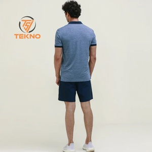 เสื้อโปโลผู้ชายเสื้อกอล์ฟเสื้อโปโลแขนสั้นสำหรับผู้ชายเสื้อกอล์ฟขายส่งใหม่คุณภาพสูงโลโก้ตามสั่ง - Product Image 4