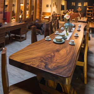 Durable Teak Wood Wabi-Sabi <b>Dining</b> <b>Table</b> 400cm Length for Hotel and Home <b>Dining</b> Rooms - Product Image 3