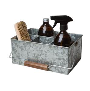 Caddy de Metal de hierro de gran venta, accesorios para el hogar y utensilios de cocina, habitación de Hotel, restaurante, cantidad a granel, Caddy de Metal galvanizado - Product Image 5