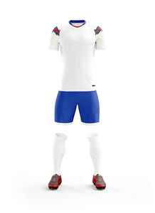 Ensembles d'uniformes de football personnalisés pour équipes Chemises et shorts de football respirants Vêtements de sport d'usine OEM pour hommes, femmes et jeunes - Product Image 2