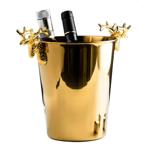 Cubo vino plata moderno - Product Image 3