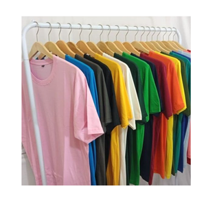 Haute qualité hommes grande taille T-Shirt 100% coton lourd luxe goutte épaule décontracté impression Style blanc T-Shirt exportation de BD - Product Image 1