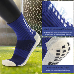 Calcetines de fútbol atléticos antideslizantes personalizados Calcetines de fútbol antideslizantes para hombres Mujeres Calcetines de fútbol con agarre deportivo Hombres - Product Image 2