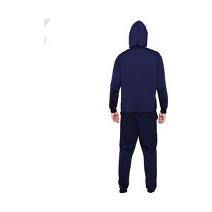 2025 costume de sport décontracté pour hommes avec logo personnalisé respirant imprimé deux pièces pantalon à capuche zippé nouveaux survêtements de sport - Product Image 3