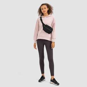 Sudaderas con capucha Otoño Invierno Mujer Casual Sólido Manga larga Loose Fit Tops Pullover Sudadera con capucha femenina - Product Image 5