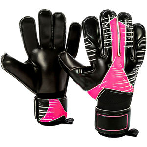 Nouvelle arrivée Gants de gardien de but en cuir de haute qualité à bas prix Offre Spéciale conception de protection des doigts Gants de football - Product Image 1