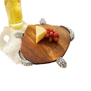 Tabla de Cortar Multifuncional Moderna, Plato Decorativo para Alimentos, Precio al por Mayor, Tabla de Cortar de Madera de Grano, Bloque de Queso de Madera - Product Image 1