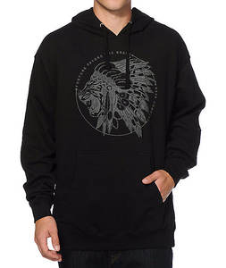 Venta caliente especial Calidad garantizada Arte moderno Primavera Asiático-Inspirado Sudadera con capucha Capucha con cordón ajustable para un estilo - Product Image 1