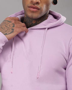 Sweat à capuche unisexe 100% coton de haute qualité pour hommes pull à capuche lourd thermique Logo personnalisé conception polaire poche sweats à capuche - Product Image 6