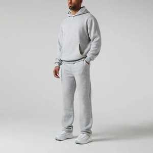 Conjunto de chándal Atlético transpirable de alta calidad para hombre, para correr, deportes informales, ropa de trabajo para gimnasio, chándal con capucha para otoño - Product Image 2