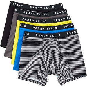 <b>Men's</b> <b>Boxer</b> <b>Shorts</b> High Quality Knitted Cotton Stretch Tagless No Roll Waistband Anti-Bacterial Breathable Private Label OEM - Product Image 3