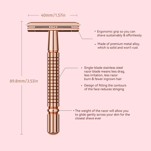 Traditional Straight Gift Box Packing Safe Shaving <strong>Women</strong> <strong>Razor</strong> - Product Image 2