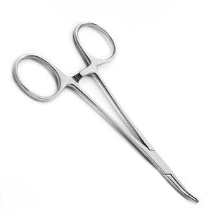 Pinzas de Arteria Curvas de Acero Inoxidable Más Vendidas, Juego de Instrumentos Quirúrgicos Reutilizables, Certificación CB Manual - Product Image 4