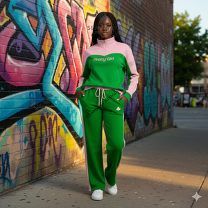 Ensemble de jogging Alpha Kapa Alpha Sorority, ensemble de survêtement décontracté, ensemble de jogging, ensemble de sport pour femmes, ensemble de vêtements de sport et de fitness, ensemble de vêtements de détente - Product Image 6