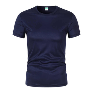 เสื้อยืดกีฬาสำหรับผู้ชายเสื้อยืดผ้าโพลีเอสเตอร์100% ให้เลือกหลากสีแห้งเร็วสำหรับฝึกซ้อมวิ่ง - Product Image 4