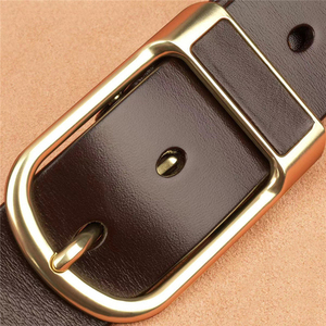 Venta al por mayor Cinturón de cuero para hombres Casual con cinturones de cuero genuino - Product Image 2
