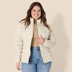 Manteau rembourré à bulles d'hiver en coton avec logo personnalisé pour femmes Veste bouffante d'extérieur en polyester noir pour femmes - Product Image 5