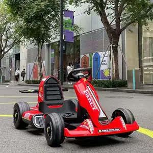 סין סיטונאי מכונית חשמלית לילדים עם ארבעה גלגלים שלט רחוק לרכב צעצוע לתינוק יכול לשבת במכונית כפולה למבוגרים