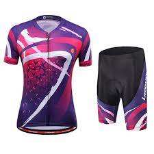 Jersey de bicicleta de carreras de bicicleta de montaña Unisex para hombre y mujer, ropa de ciclismo transpirable con pantalones cortos deportivos de manga corta incluidos - Product Image 3