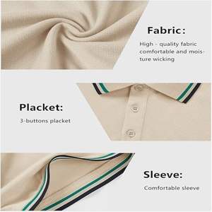 Camisetas Polo de Moda de Manga Corta, Camisetas Polo Personalizadas con Logotipo Bordado para Hombre, Camisetas Polo Recién Llegadas - Product Image 5