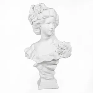 French Lady Statue Status Decoration Modern Resin Sculpture Statue Customized Size For Home Decoration From Vietnam Manufacturer