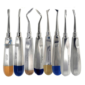 Ensemble d'extraction chirurgicale dentaire allemande Premium 17 pièces pinces orales et ascenseurs Instruments pour les procédures de retrait des dents - Product Image 3
