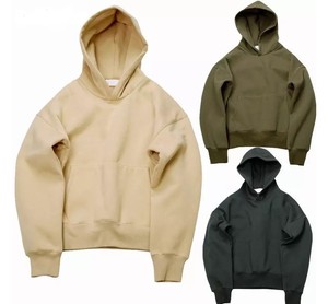 Sweat à capuche personnalisé avec logo 2025 pour homme, en polyester/coton, molleton épais, grande taille 6XL, style personnalisable, hiver uni - Product Image 1