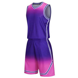 Uniforme de basket-ball pour hommes de bonne qualité, entièrement personnalisé, tendance, anti-rides, vente chaude, uniforme de basket-ball de haute qualité - Product Image 2