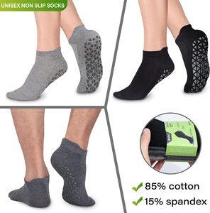 Wholesale High Quality Custom Logo Anti Slip Solid Yoga <b>Socks</b> Yoga Pilates Dance <b>Grip</b> <b>Socks</b> - Product Image 5